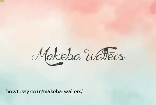 Makeba Walters
