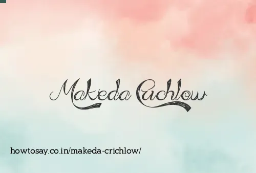 Makeda Crichlow