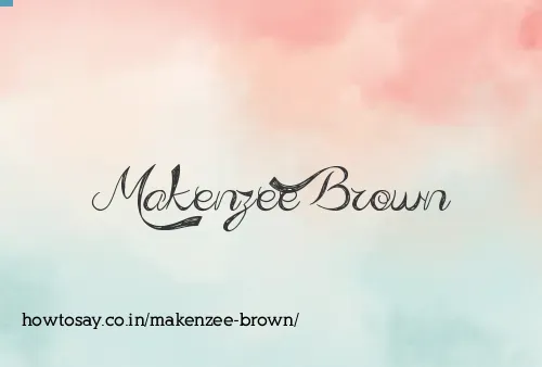 Makenzee Brown