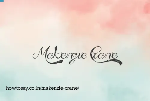Makenzie Crane