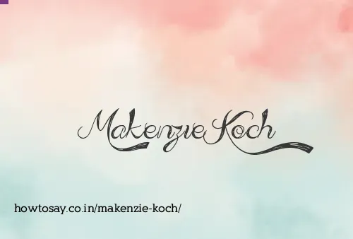 Makenzie Koch