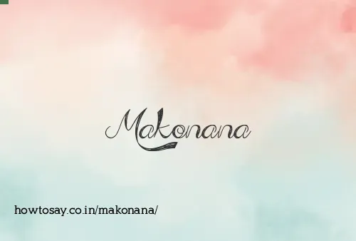 Makonana