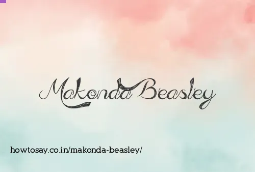 Makonda Beasley
