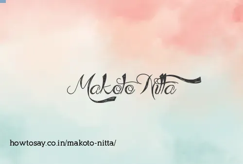 Makoto Nitta
