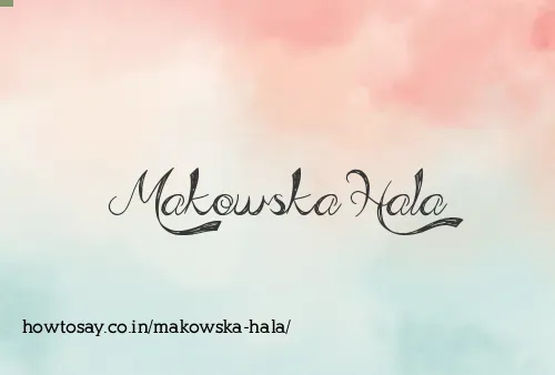 Makowska Hala