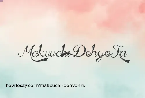 Makuuchi Dohyo Iri