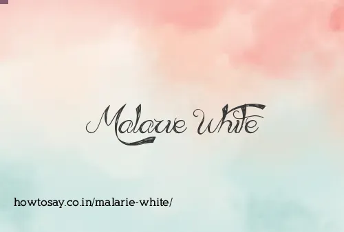 Malarie White