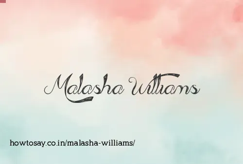 Malasha Williams