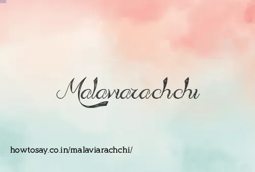 Malaviarachchi