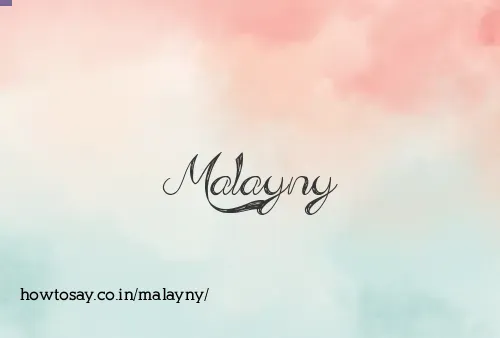 Malayny