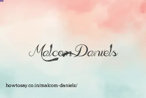 Malcom Daniels