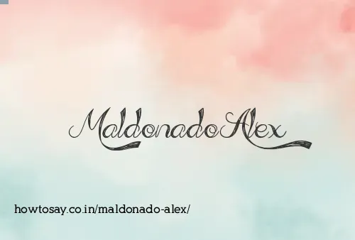 Maldonado Alex