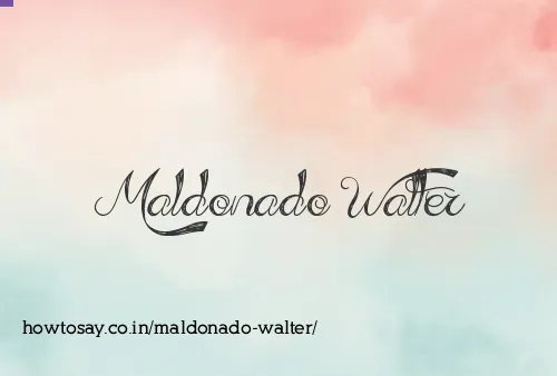 Maldonado Walter