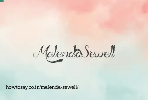 Malenda Sewell