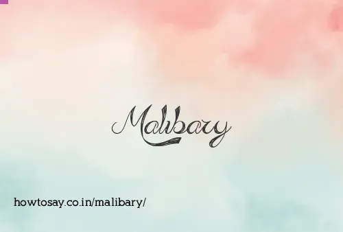 Malibary