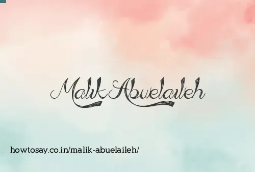 Malik Abuelaileh
