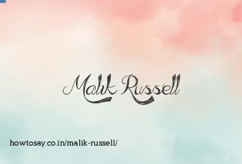 Malik Russell