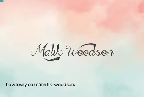 Malik Woodson