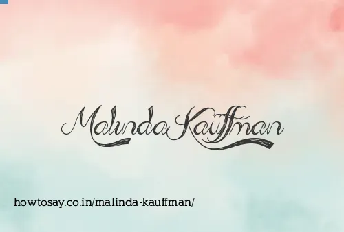 Malinda Kauffman