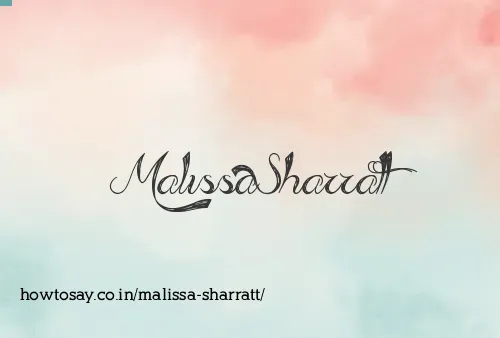 Malissa Sharratt