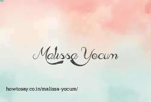 Malissa Yocum