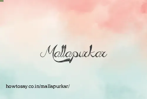 Mallapurkar