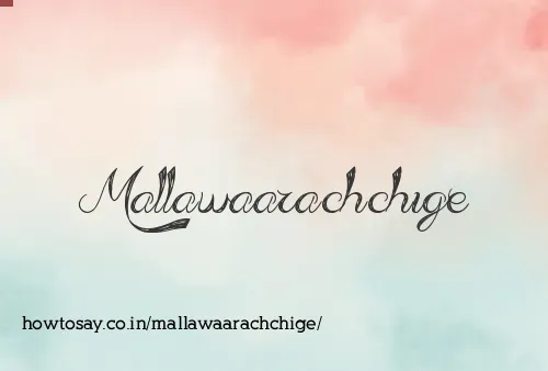 Mallawaarachchige