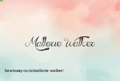 Mallorie Walker