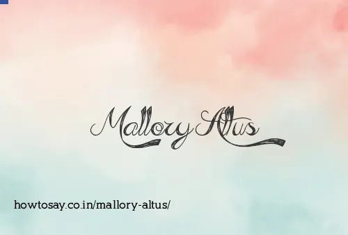 Mallory Altus