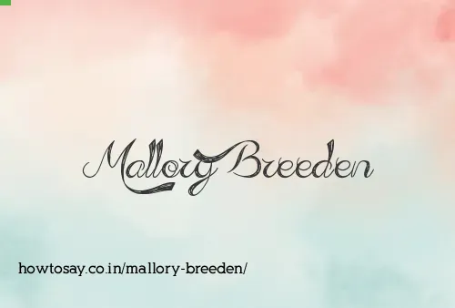 Mallory Breeden