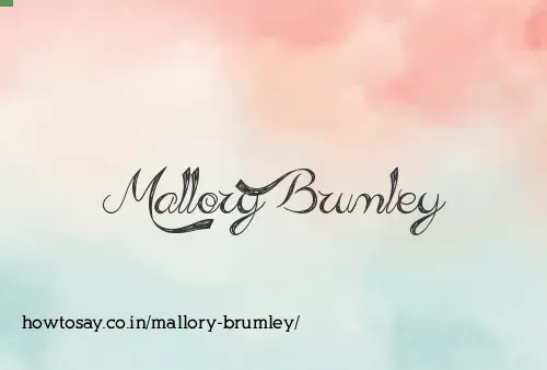 Mallory Brumley