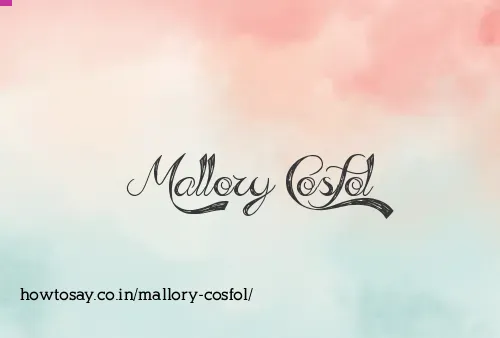 Mallory Cosfol