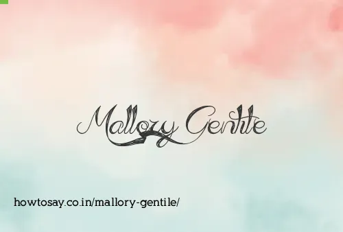 Mallory Gentile