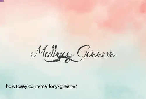 Mallory Greene