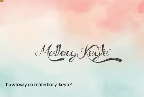 Mallory Keyte