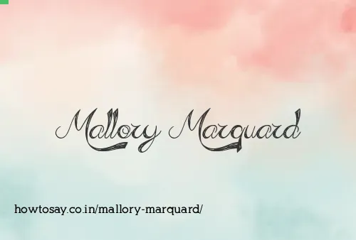 Mallory Marquard