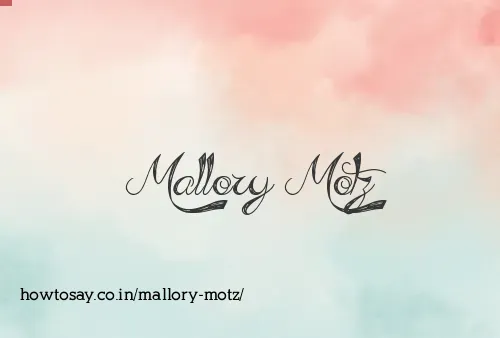 Mallory Motz