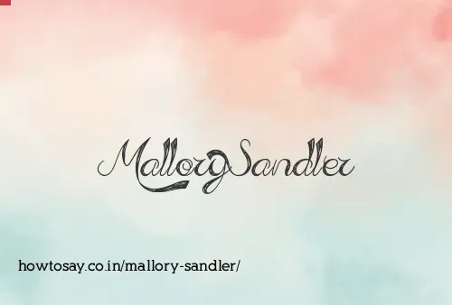 Mallory Sandler
