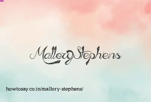 Mallory Stephens
