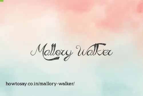 Mallory Walker