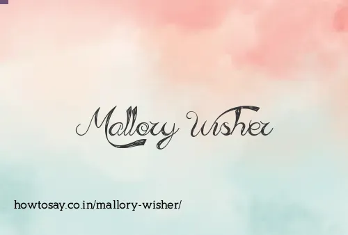 Mallory Wisher