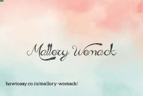Mallory Womack