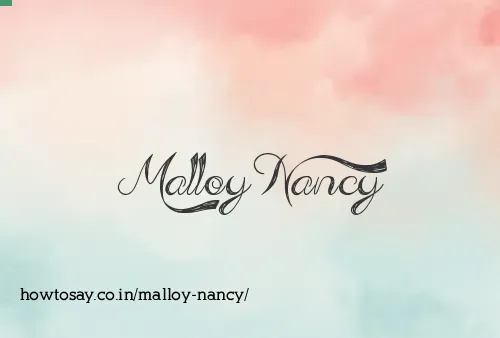 Malloy Nancy