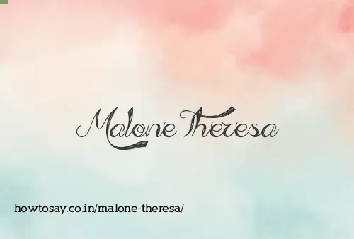 Malone Theresa