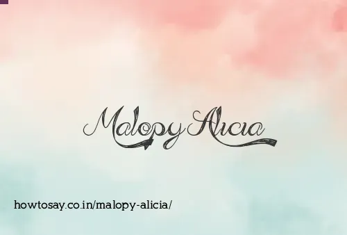 Malopy Alicia