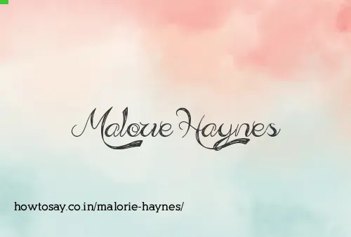Malorie Haynes