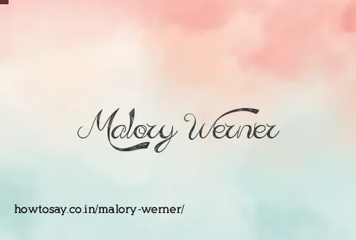 Malory Werner