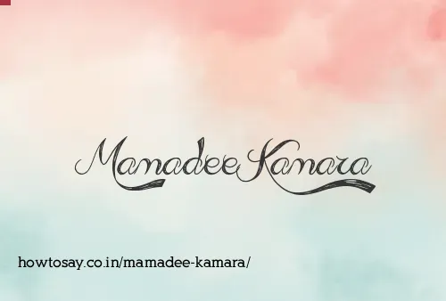 Mamadee Kamara