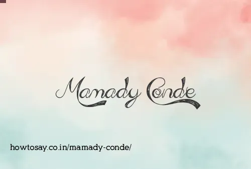 Mamady Conde