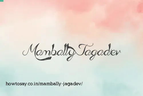 Mambally Jagadev
